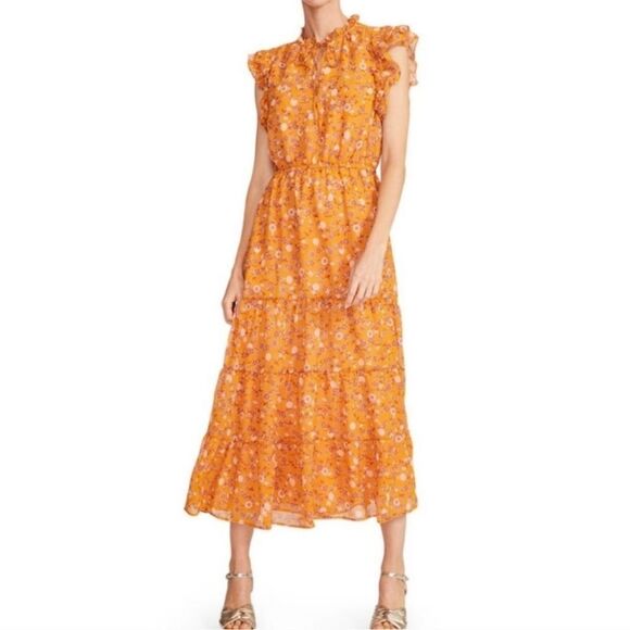 Steve Madden Dresses & Skirts - NWT BB Dakota by Steve Madden Midi Floral Chiffon Dress